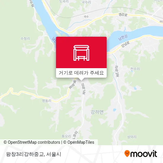 왕창3리강하중교 지도