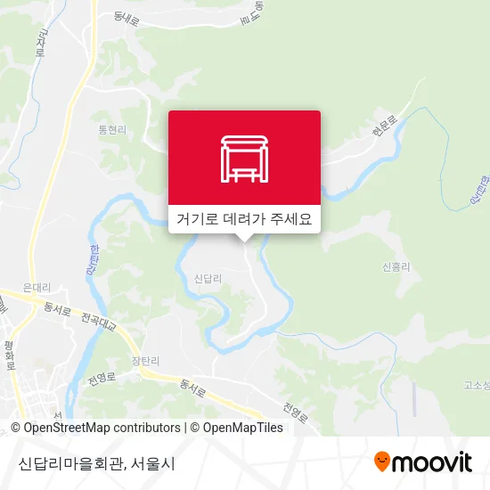 신답리마을회관 지도