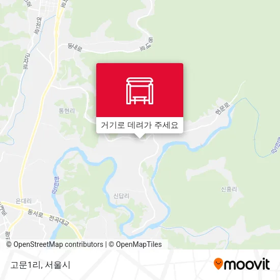 고문1리 지도