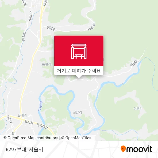8297부대 지도