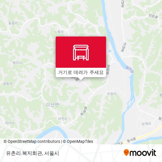 유촌리.복지회관 지도