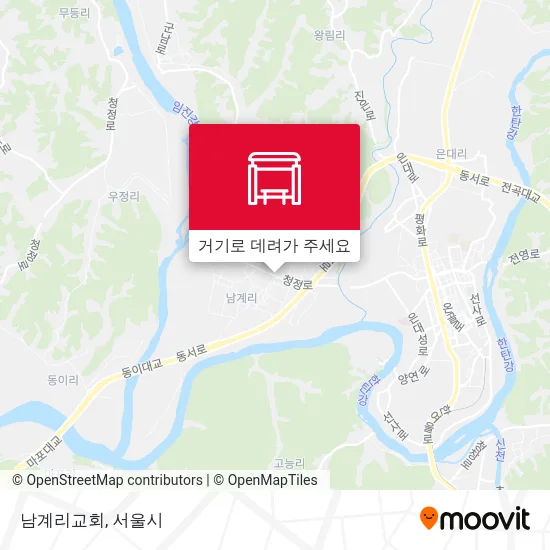 남계리교회 지도