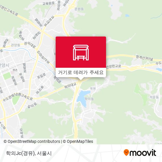 학의Jc(경유) 지도