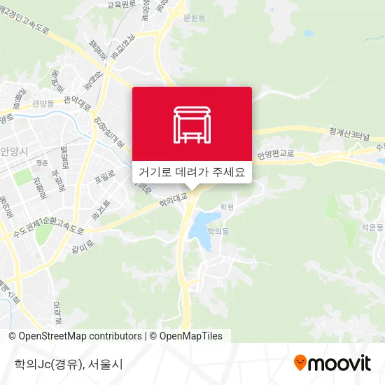 학의Jc(경유) 지도
