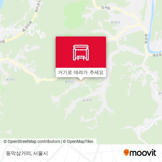 동막삼거리 지도