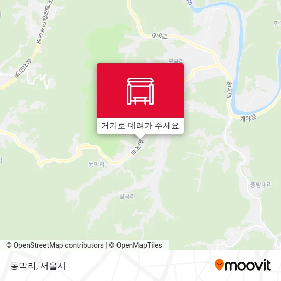 동막리 지도