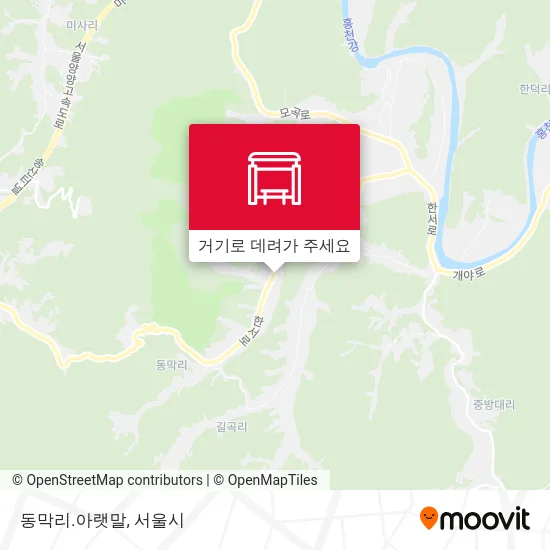 동막리.아랫말 지도