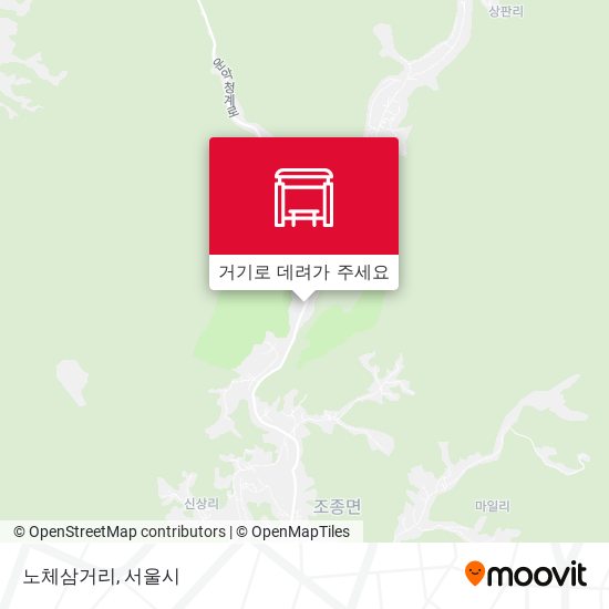 노체삼거리 지도