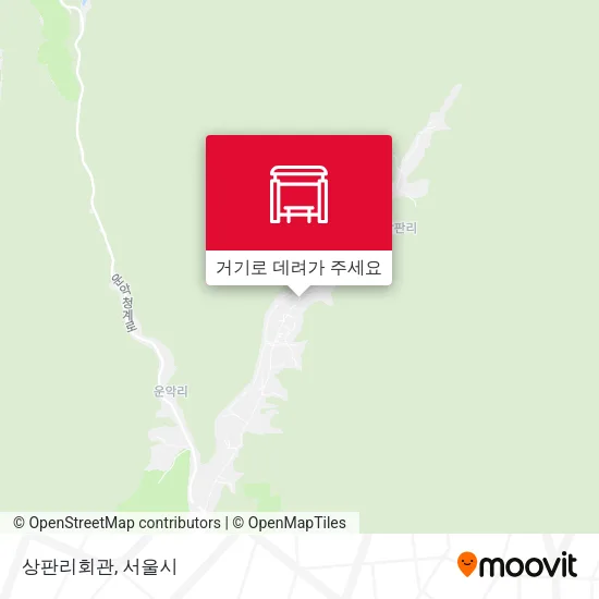 상판리회관 지도