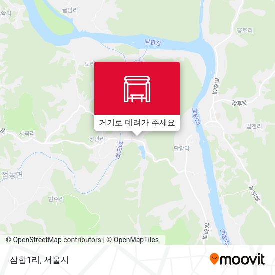 삼합1리 지도
