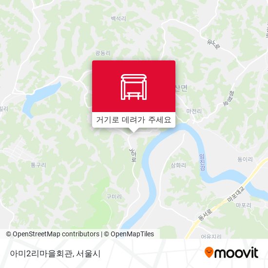 아미2리마을회관 지도