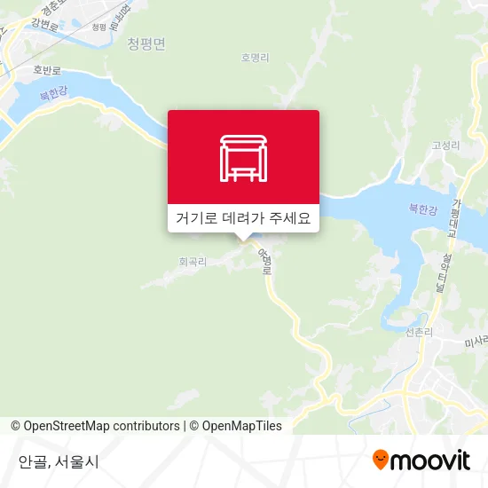 안골 지도