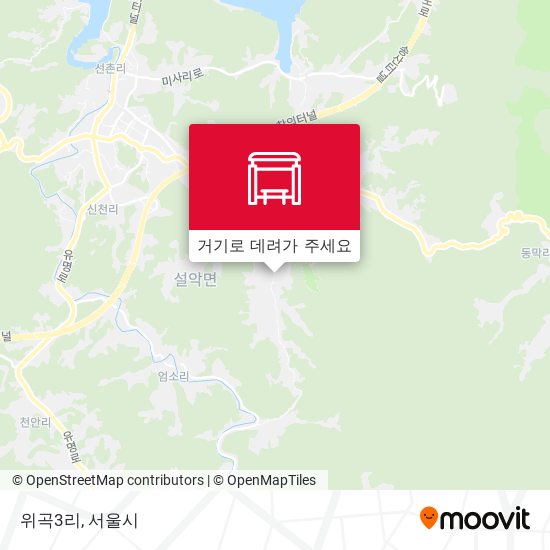 위곡3리 지도