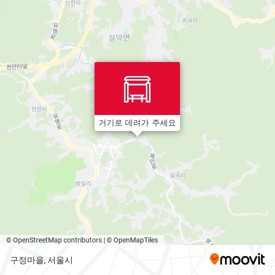 구정마을 지도
