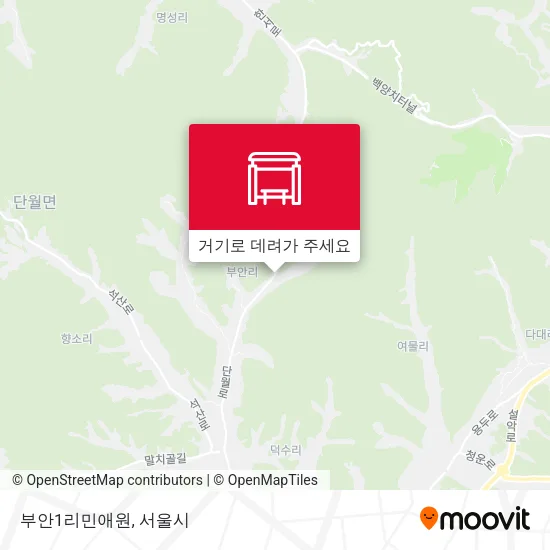 부안1리민애원 지도