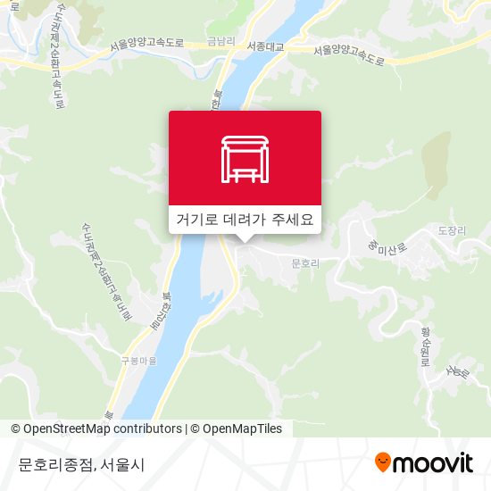 문호리종점 지도