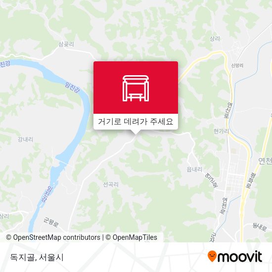 독지골 지도