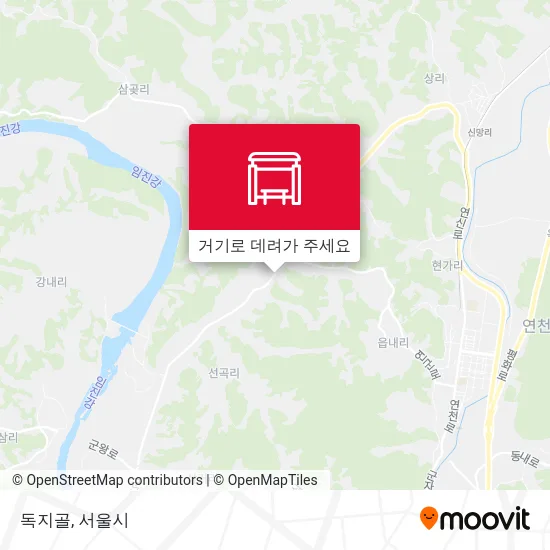 독지골 지도