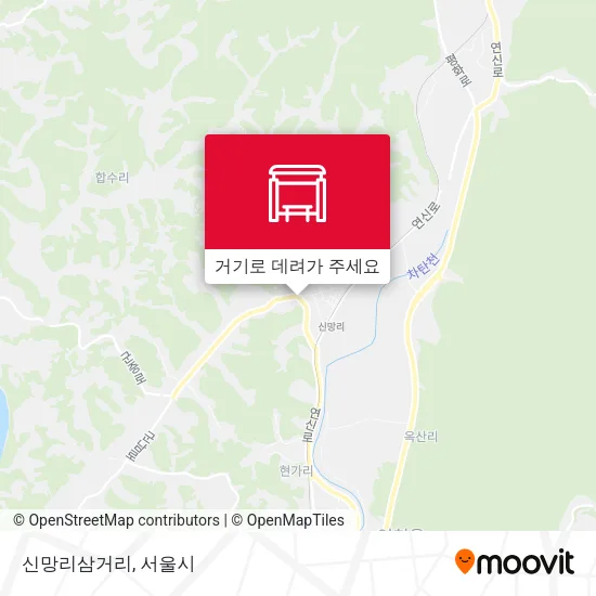 신망리삼거리 지도