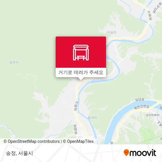 송정 지도