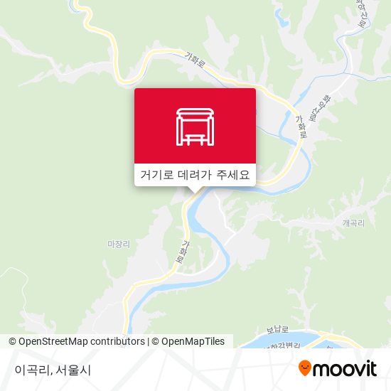 이곡리 지도