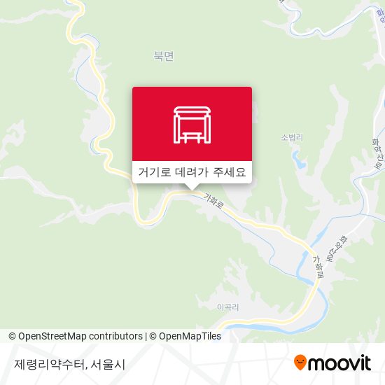 제령리약수터 지도
