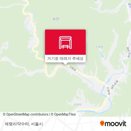제령리약수터 지도