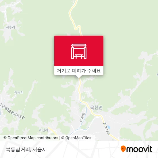 복동삼거리 지도