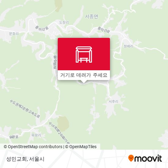 성민교회 지도