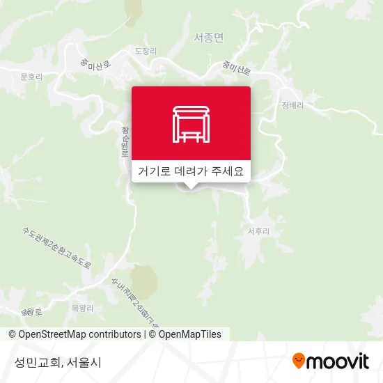 성민교회 지도
