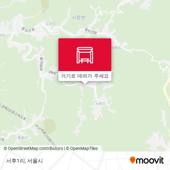 서후1리 지도