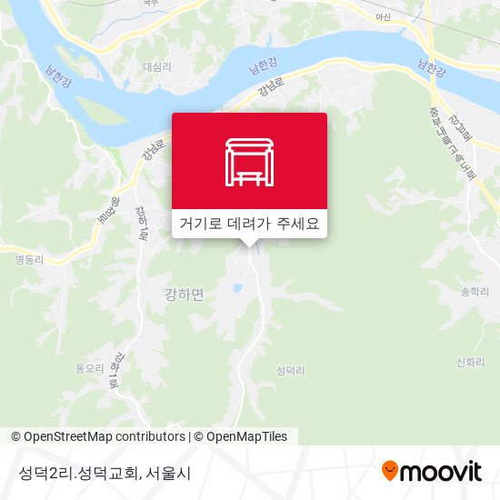 성덕2리.성덕교회 지도
