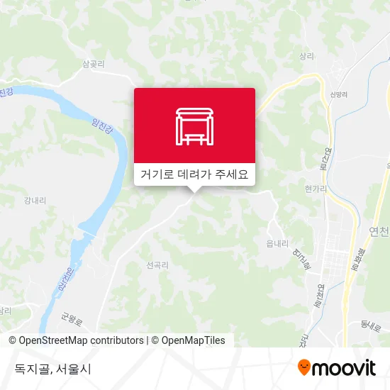 독지골 지도