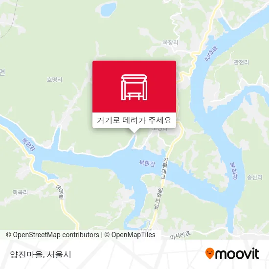양진마을 지도