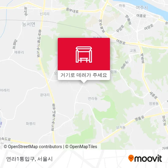 연라1통입구 지도