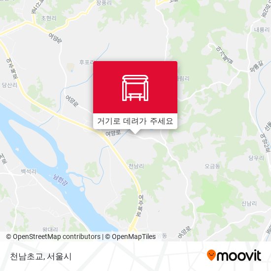 천남초교 지도