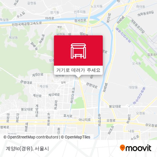 계양Ic(경유) 지도