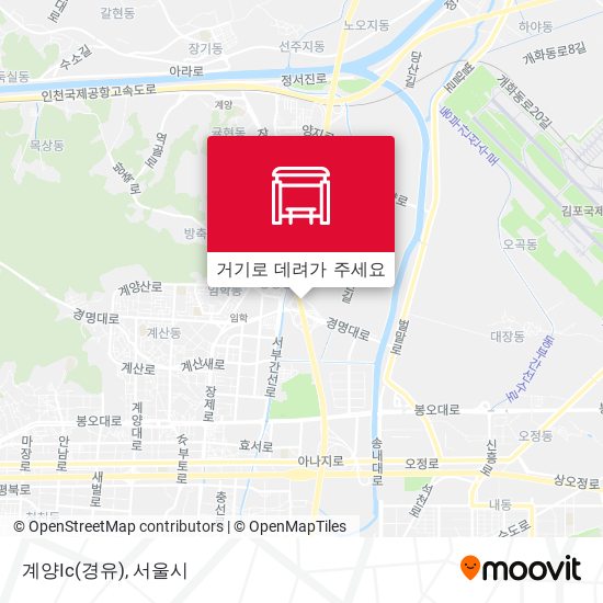 계양Ic(경유) 지도