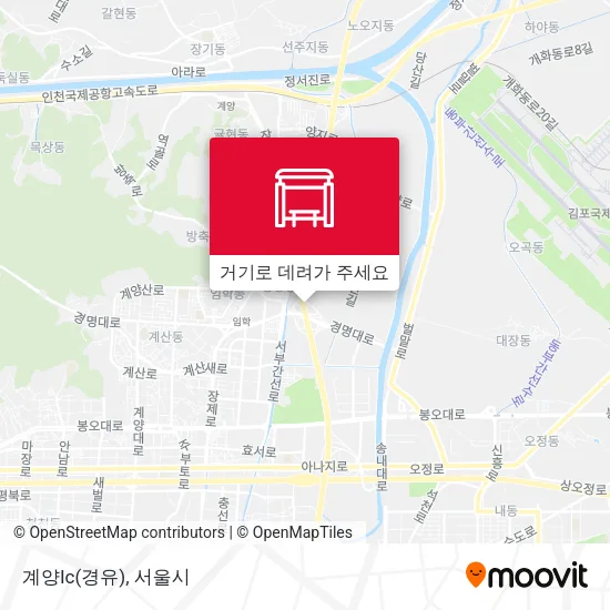계양Ic(경유) 지도