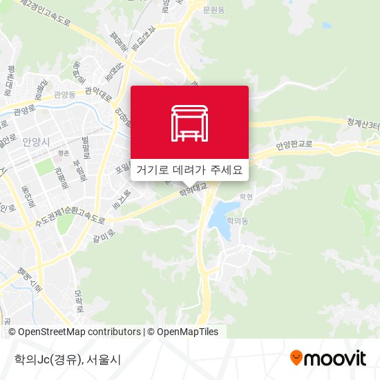 학의Jc(경유) 지도