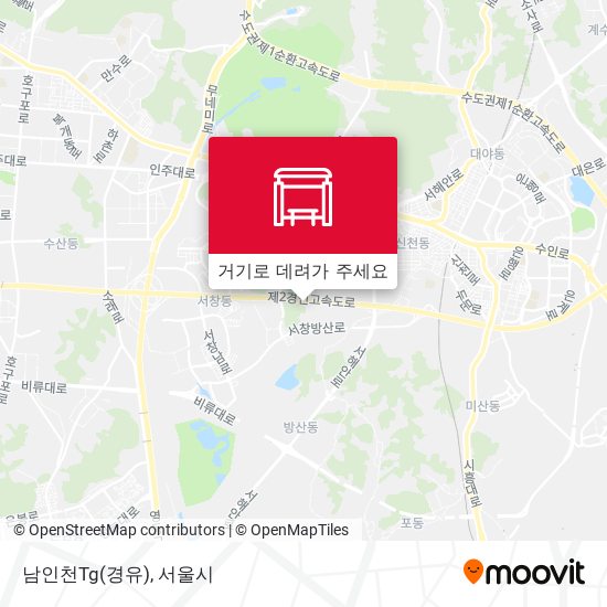 남인천Tg(경유) 지도