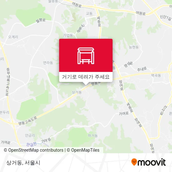 상거동 지도