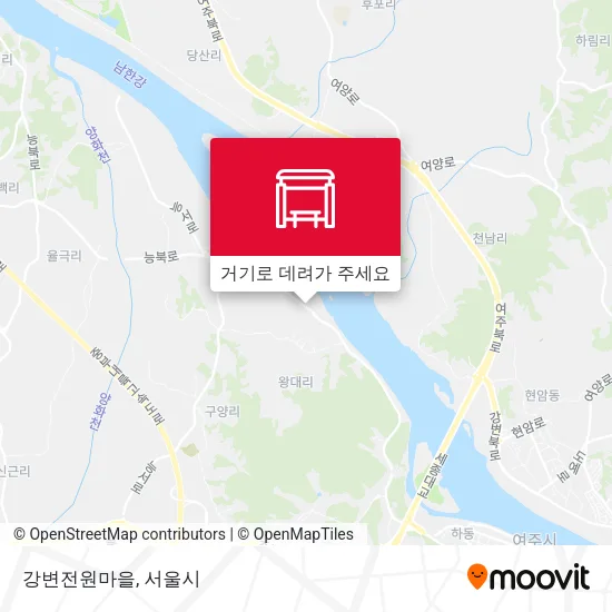 강변전원마을 지도
