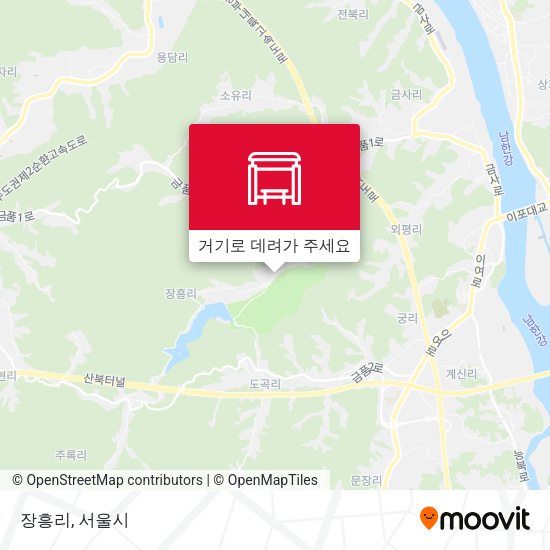 장흥리 지도