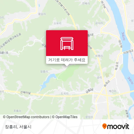장흥리 지도