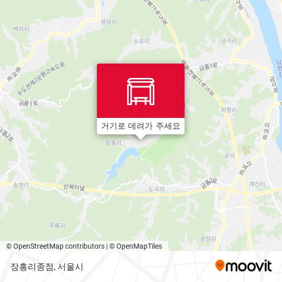 장흥리종점 지도