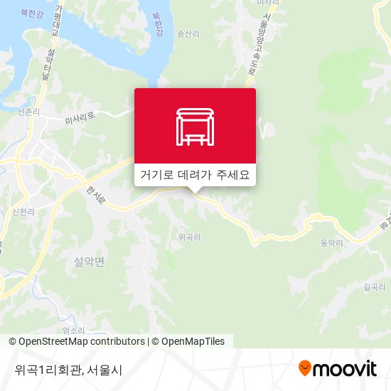위곡1리회관 지도
