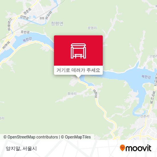 양지말 지도