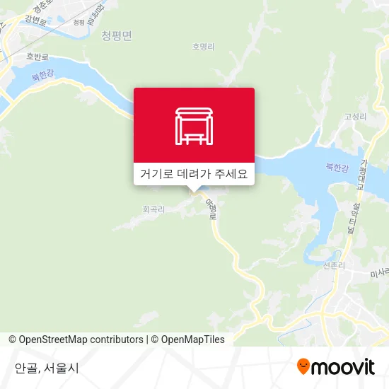 안골 지도
