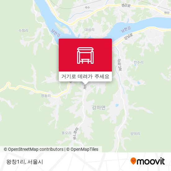 왕창1리 지도